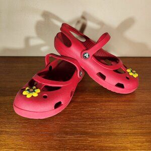 CROCS Red Sandal Toddler Girl (C 12)